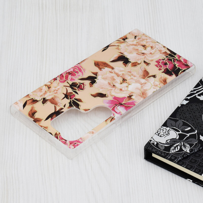 Husa Samsung Galaxy S24 Ultra Techsuit Marble, Mary Berry Nude