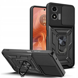 Husa Motorola Moto G04 protectie camera Techsuit CamShield Series, negru
