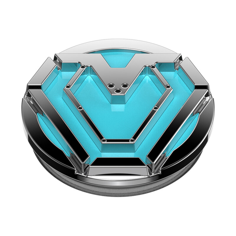 Popsockets original, suport cu functii multiple, Enamel Iron Heart