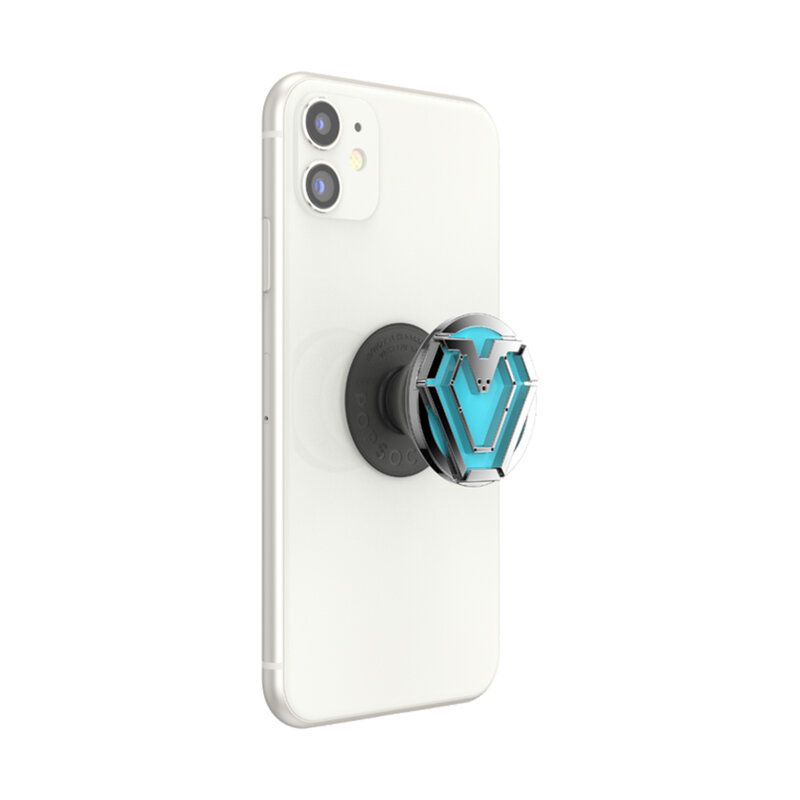 Popsockets original, suport cu functii multiple, Enamel Iron Heart
