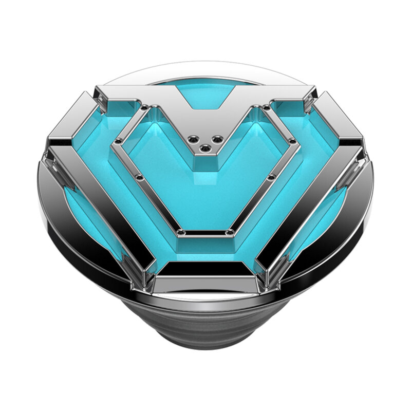 Popsockets original, suport cu functii multiple, Enamel Iron Heart