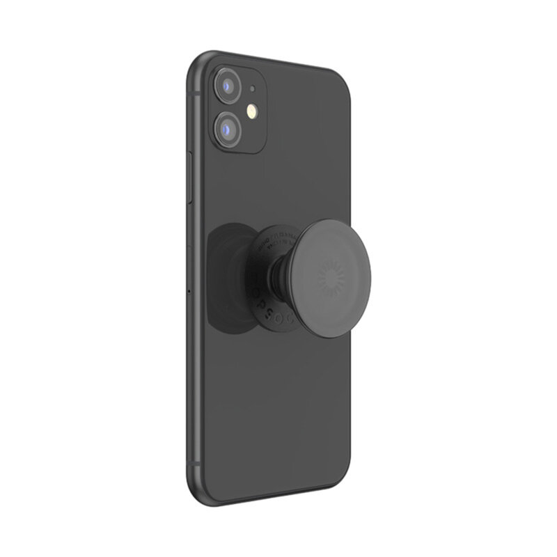 Popsockets original, suport cu functii multiple, PlantCore Translucent Black