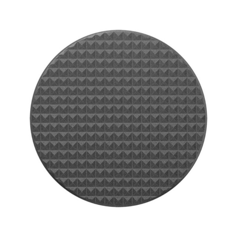 Popsockets original, suport cu functii multiple, Knurled Texture Black