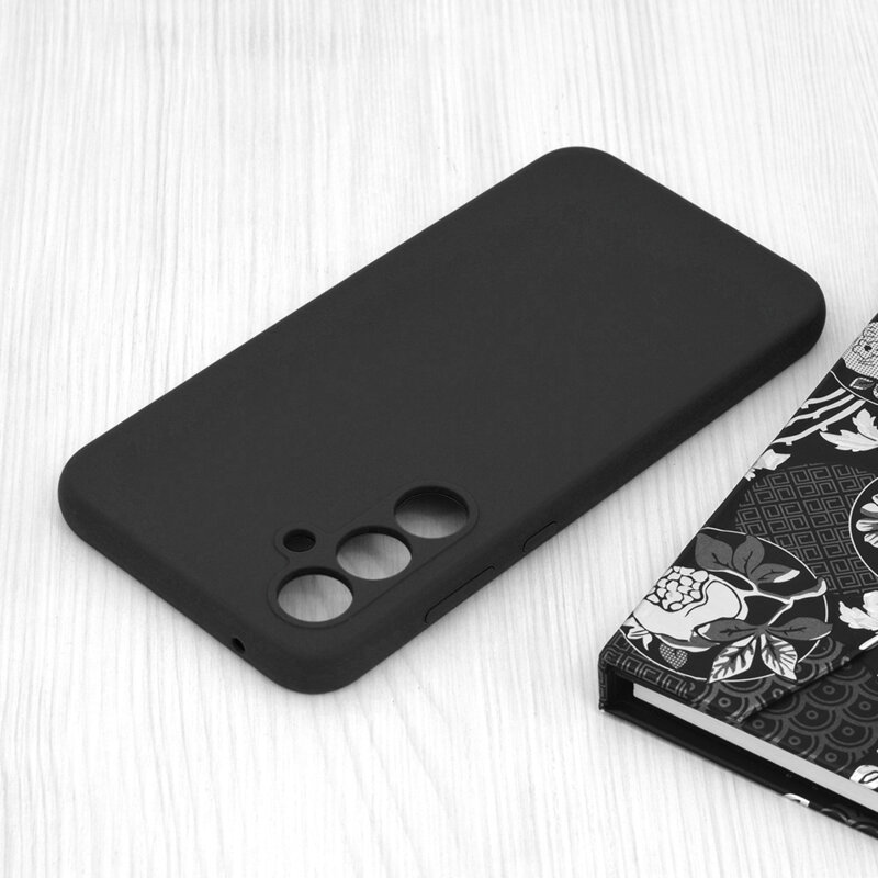 Husa Samsung Galaxy A35 5G Techsuit Soft Edge Silicone, negru