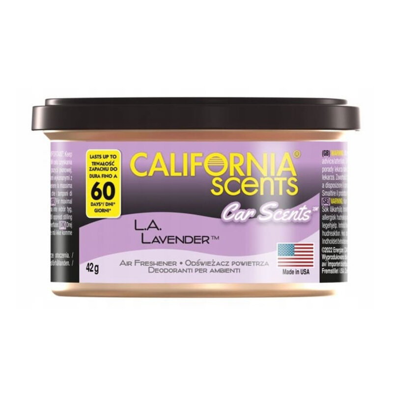 Odorizant auto California Scents, gel parfumat, L.A. Lavender