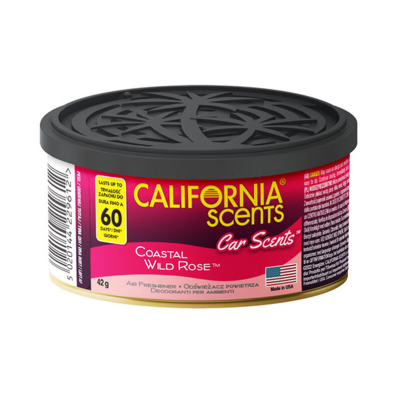 Odorizant auto California Scents, gel parfumat, Coastal Wild Rose
