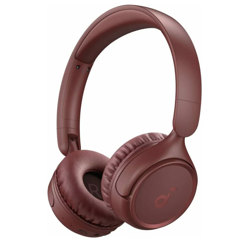 Casti On-Ear wireless Bluetooth Anker SoundCore H30i, rosu