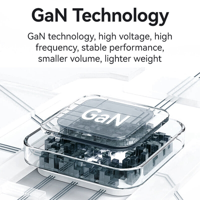 Incarcator tip C PD35W GaN + cablu Lightning Usams, negru, US-CC209