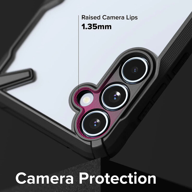 Husa Samsung Galaxy A55 5G Ringke Fusion X, negru