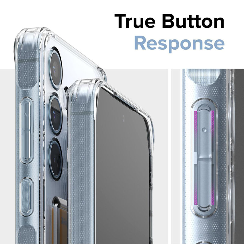 Husa Samsung Galaxy A35 5G Ringke Fusion Card, transparenta