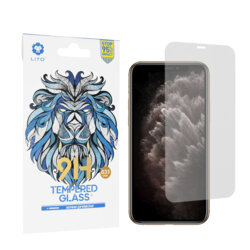 Folie Sticla iPhone 11 Pro Max Lito 9H Tempered Glass - Clear