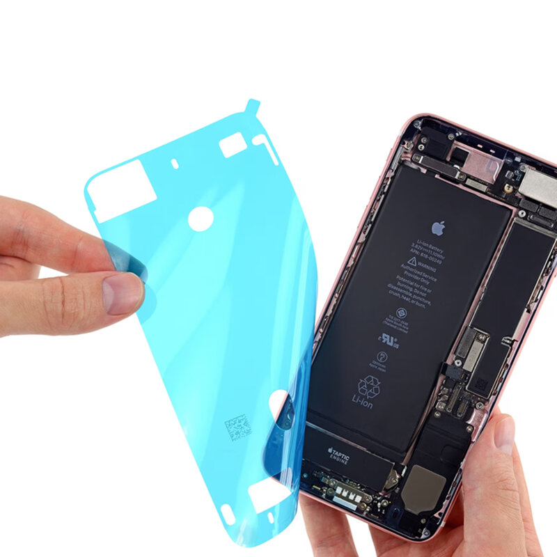 Folie adeziva pentru afisaj sticker iPhone 6s Plus, alb