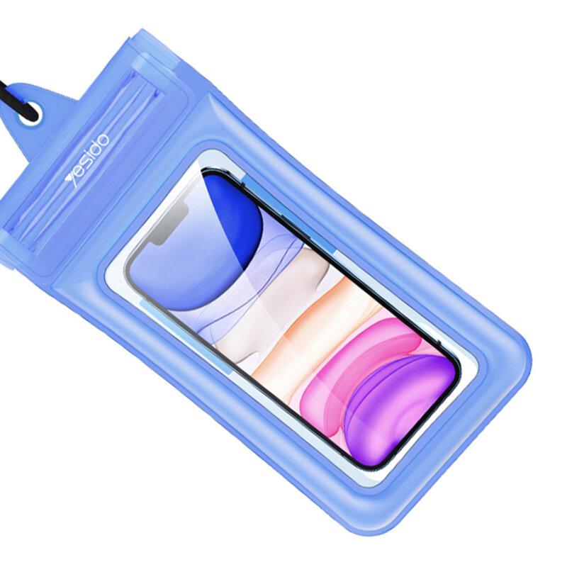 Husa impermeabila telefon Yesido WB11, IPX8, max. 6.8