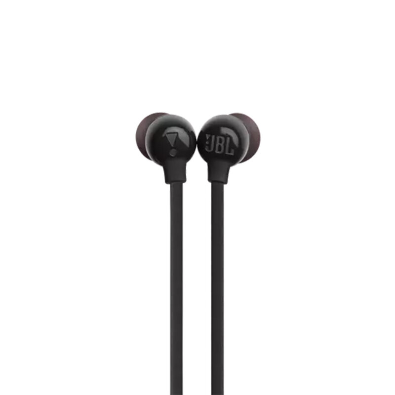 Casti sport in-ear Bluetooth cu microfon si bass JBL Tune 115BT, negru