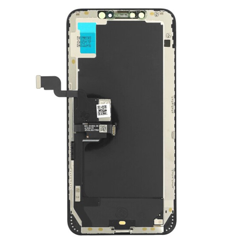 Display iPhone XS Max OLED touchscreen cu rama, negru