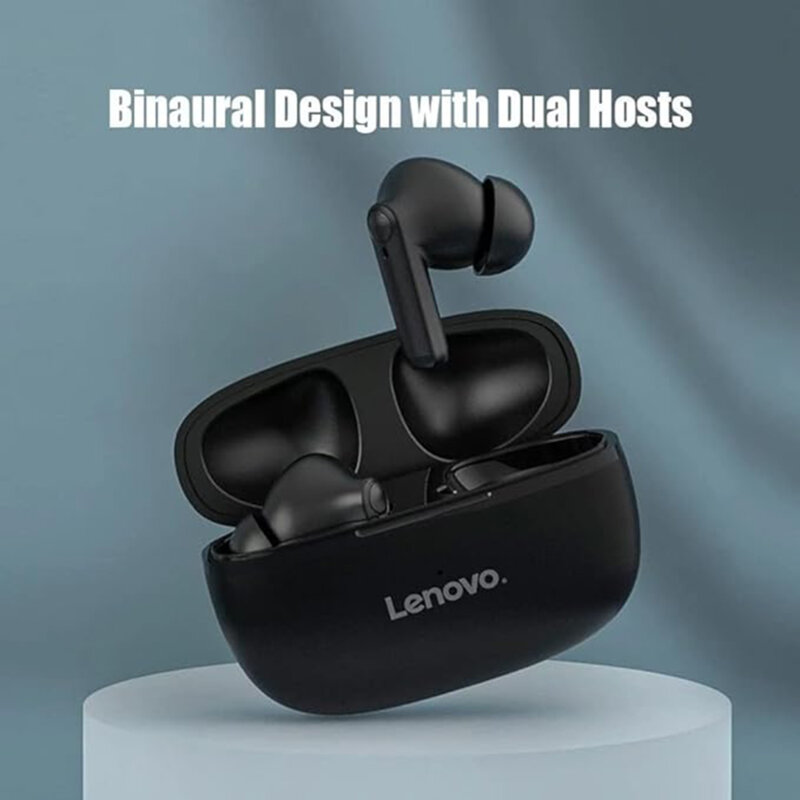 Casti Bluetooth True wireless in-ear Lenovo HT05, alb