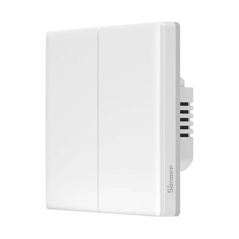 Intrerupator smart touch Wi-Fi dublu Sonoff TX, T5-2C-86