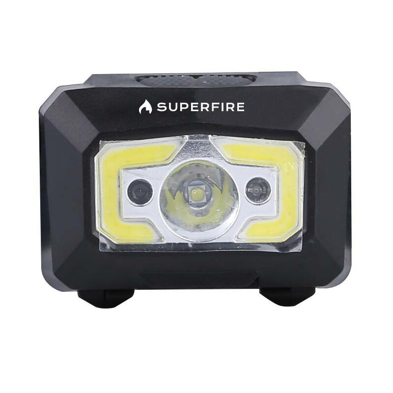 Lampa LED de cap profesionala 340lm Superfire X30, galben