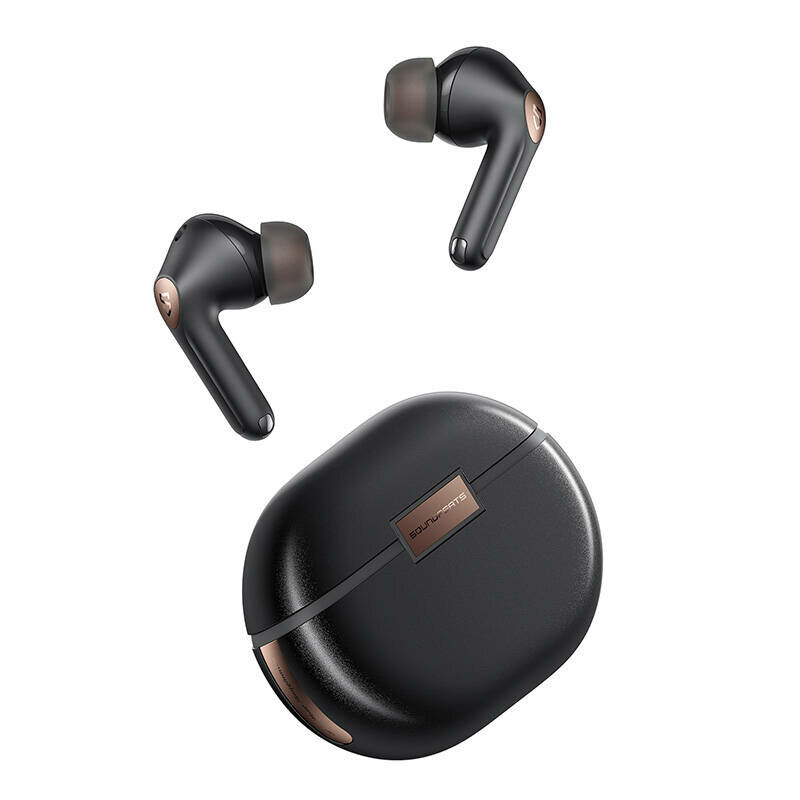Casti Bluetooth, Noise Cancelling Soundpeats Air 4 pro, negru