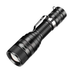 Lanterna LED 1100lm Superfire F5, negru
