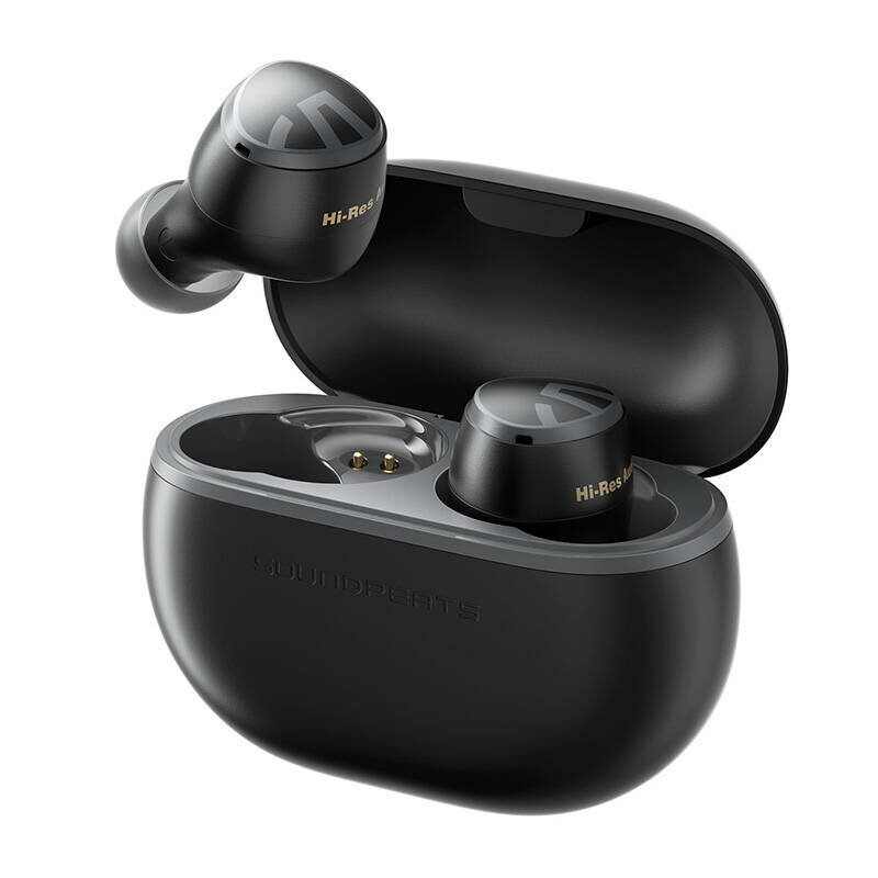 Casti in-ear Bluetooth, LDAC, IPX4 Soundpeats Mini HS, negru
