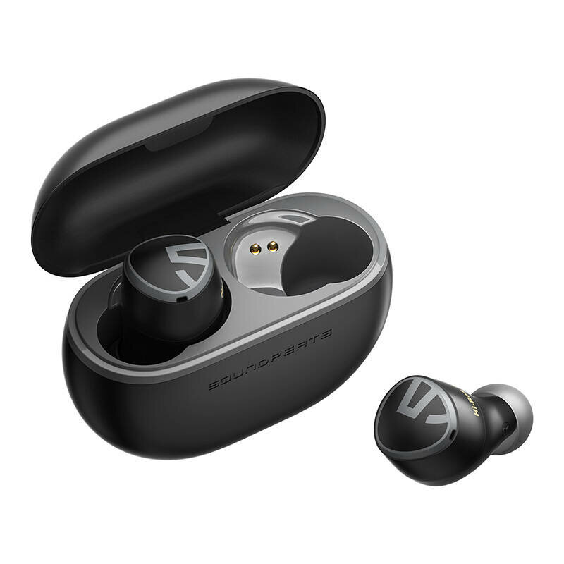 Casti in-ear Bluetooth, LDAC, IPX4 Soundpeats Mini HS, negru