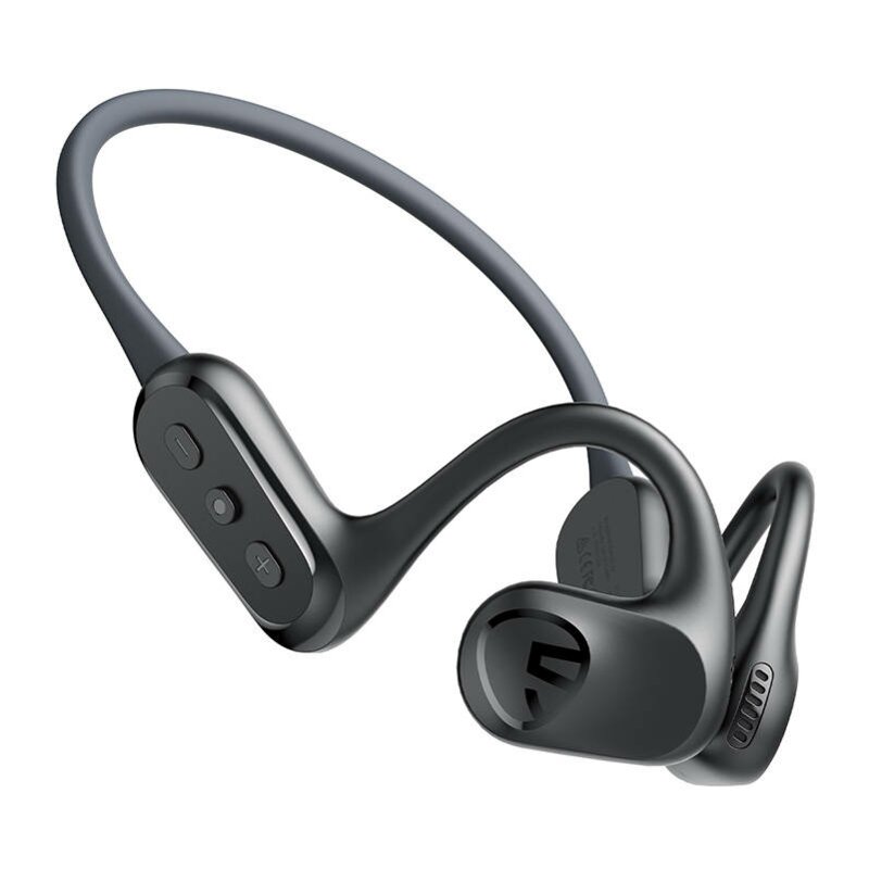 Casti Bluetooth Multipoint, IPX4 Soundpeats RunFree Lite, negru