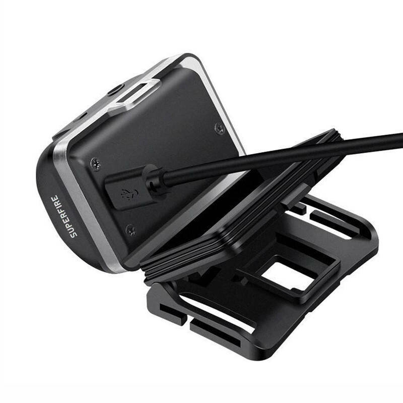 Lanterna pentru cap outdoor, pescuit, camping 320lm Superfire HL07