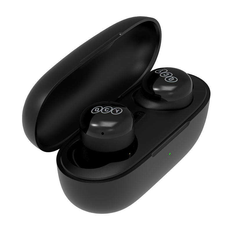 Casti TWS Bluetooth QCY T17, negru
