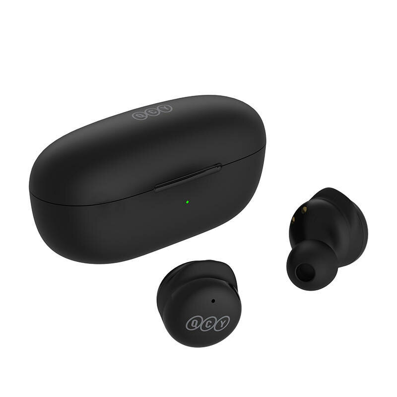 Casti TWS Bluetooth QCY T17, negru
