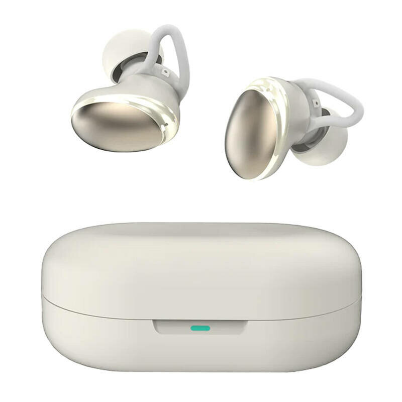 Casti Wireless, earbuds ANC, IPX5 HiFuture FUSION, alb
