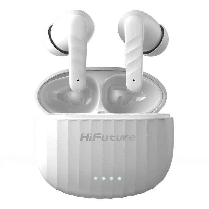 Casti in-ear Bluetooth, TWS earbuds HiFuture Sonic Bliss, alb