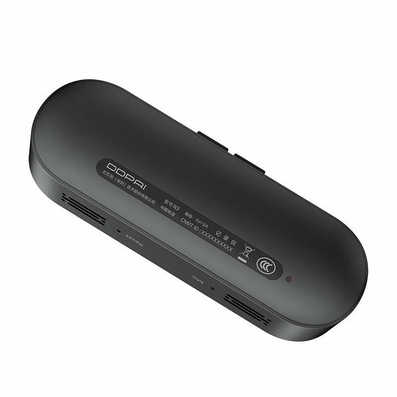 Camera filmat auto, GPS DDPAI N3, 2K 1600p/30fps Wi-Fi, negru