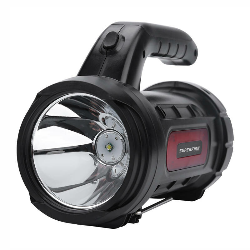 Lanterna LED 900lm, IP31 Superfire M9-E, negru
