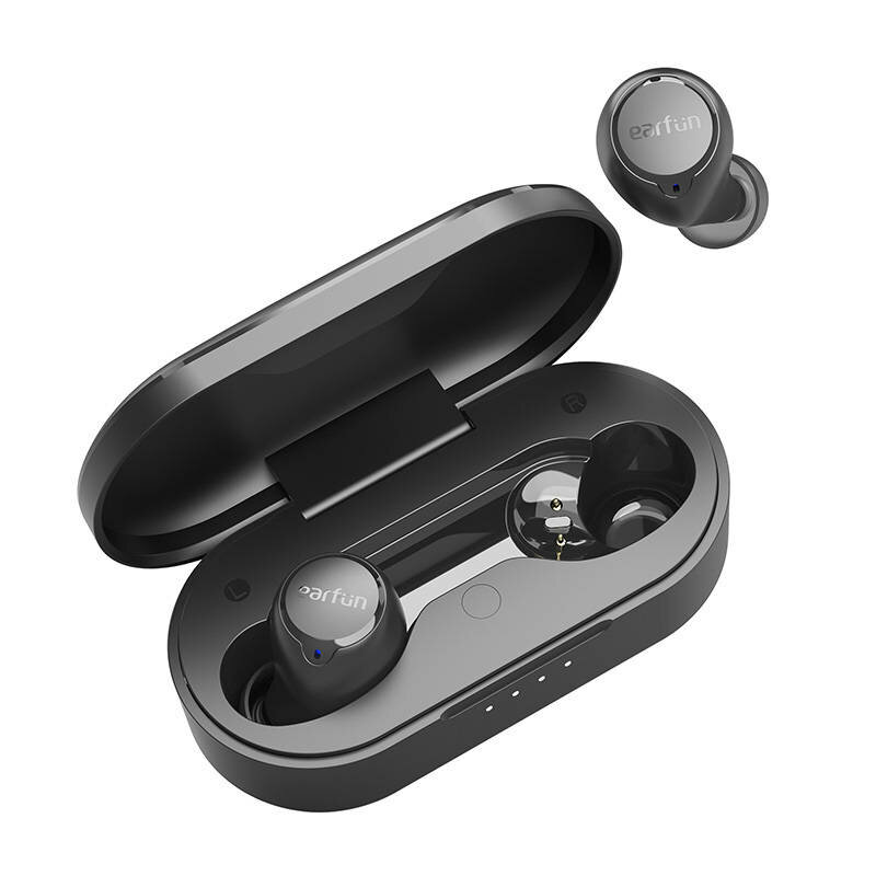 Casti in-ear Bluetooth, earbuds Earfun Free 1S, negru, TW100S-B