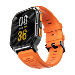 Ceas smartwatch HiFuture FutureFit Ultra3 2 inch, IP68, portocaliu