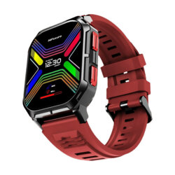 Ceas smartwatch HiFuture FutureFit Ultra3 2 inch, IP68, rosu
