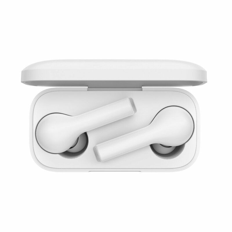 Casti Bluetooth TWS waterproof QCY T5, alb