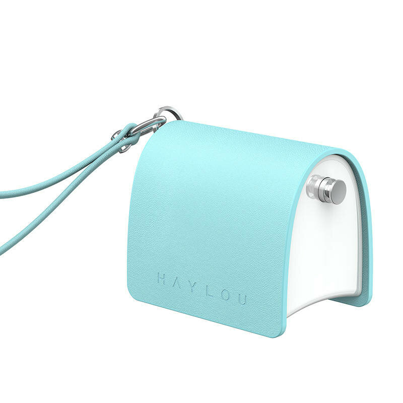 Casti in-ear Bluetooth, earbuds Haylou Lady Bag, albastru