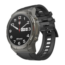 Smartwatch HiFuture FutureGo Mix2 1.43inch, 400mAh, AOD, negru