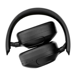 Casti wireless Bluetooth foldable noise-cancelling QCY H4, negru