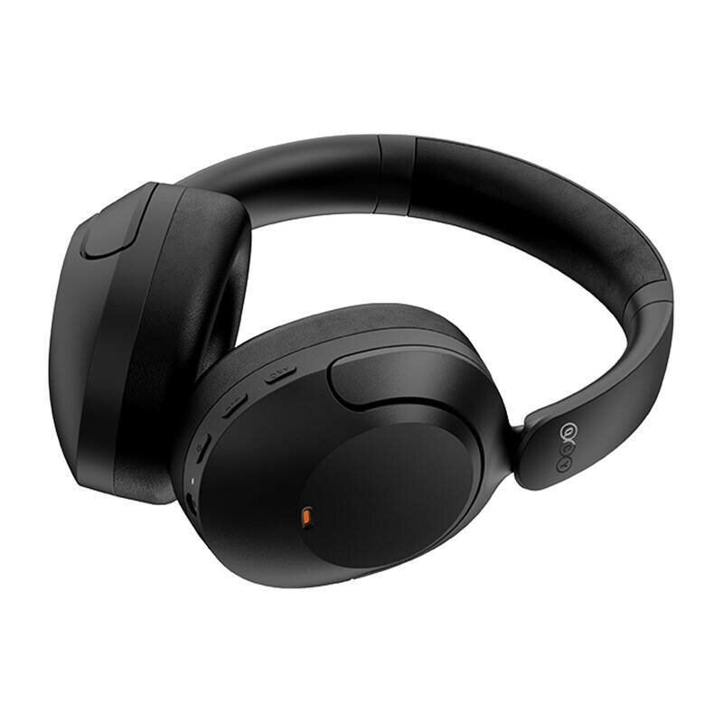 Casti wireless Bluetooth foldable noise-cancelling QCY H4, negru