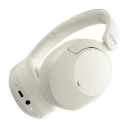 Casti wireless Bluetooth foldable noise-cancelling QCY H4, alb