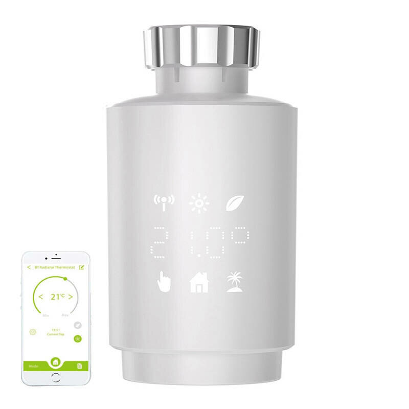 Robinet termostat calorifer smart BT Gosund STR1, aplicatie Tuya