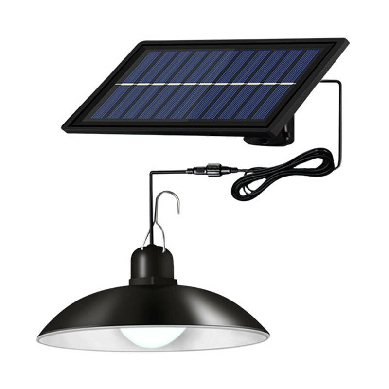 Lampa solara cu panou solar mic 6W Superfire FF10-B, negru
