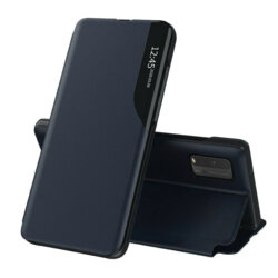Husa Xiaomi Poco M3 Eco Leather View Flip Tip Carte - Albastru