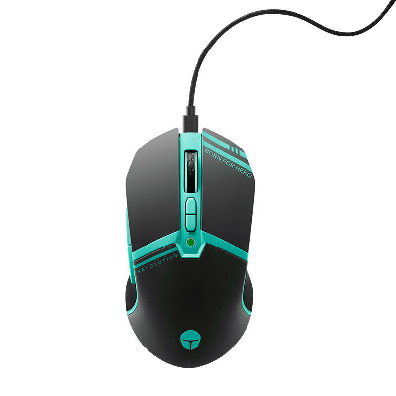 Mouse gaming 2in1 cu lumini RGB, 8000 DPI Thunderobot ML703, negru, JM03N4003