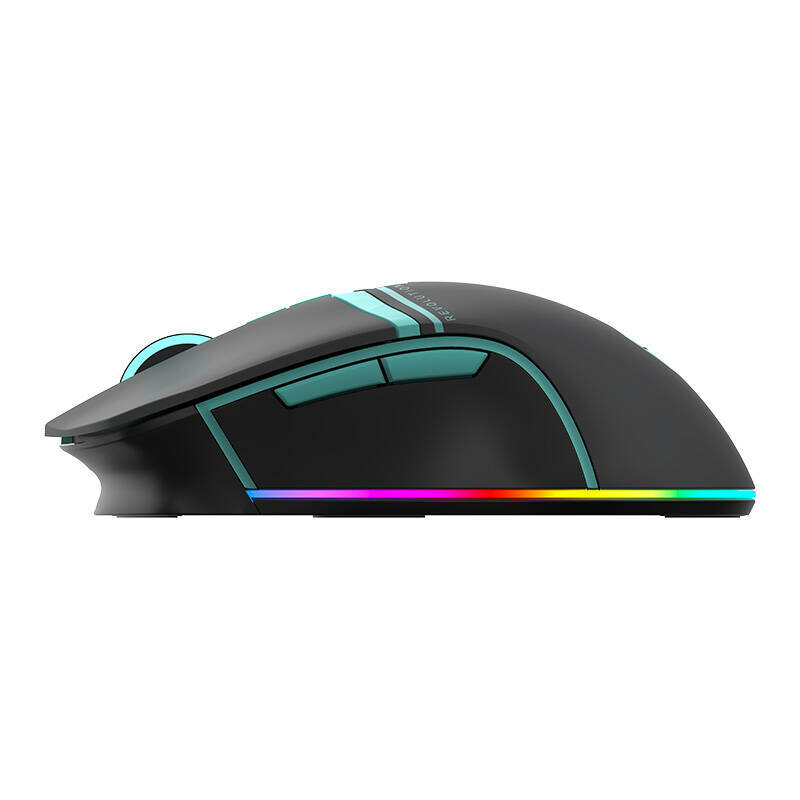 Mouse gaming 2in1 cu lumini RGB, 8000 DPI Thunderobot ML703, negru, JM03N4003