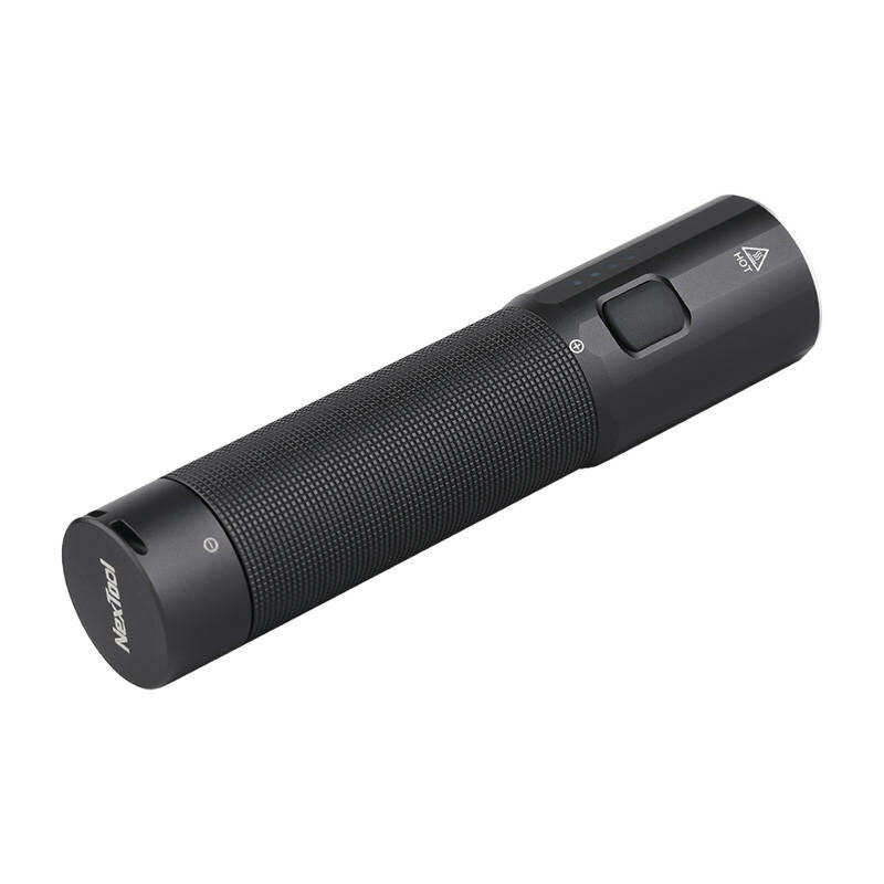 Lanterna mini 1200lm, USB-C, IPX4 Nextool, negru, NE20069