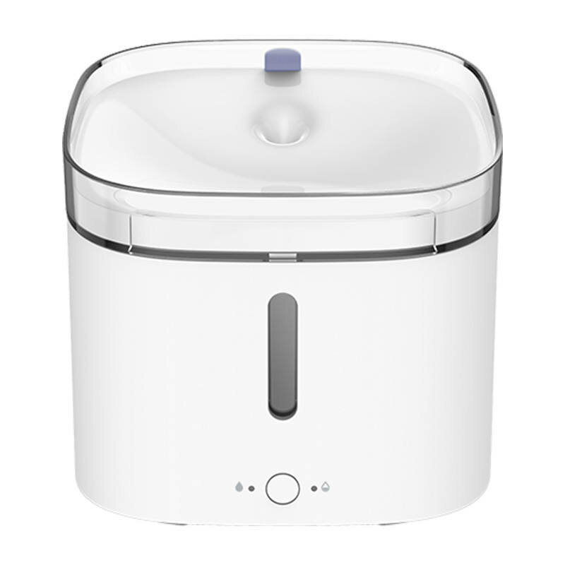 Fantana cu apa pentru caini si pisici Pawbby, alb MG-WF001EU